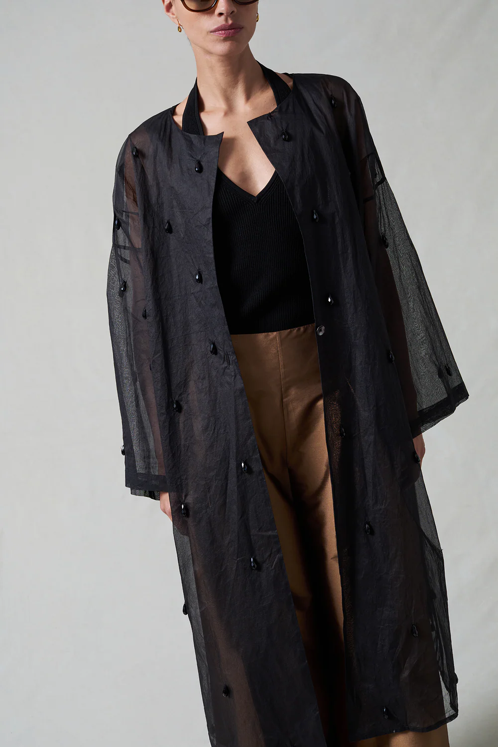 Chandelier Paper Trench Black - Image 3